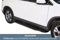 Trittbretter SCHWARZ für HONDA CR-V 2012-15...