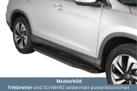 Trittbretter SCHWARZ für HONDA CR-V 2016-18...