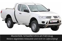 Schwellerrohre mit Tritt für MITSUBISHI L200 KAOT...