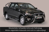 Schwellerrohre mit Tritt für SSANGYONG Actyon Sports...