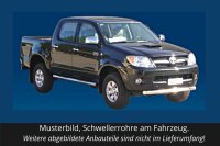 Schwellerrohre mit Tritt für TOYOTA HiLux N25T...