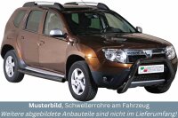 Schwellerrohre mit Tritt SCHWARZ für DACIA Duster SD...