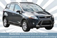 Schwellerrohre mit Tritt SCHWARZ für FORD Kuga...