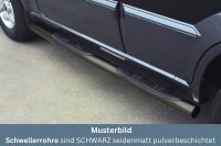 Schwellerrohre mit Tritt SCHWARZ für HYUNDAI...