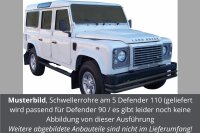 Schwellerrohre mit Tritt SCHWARZ für LAND ROVER...