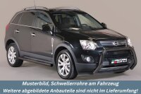 Schwellerrohre mit Tritt SCHWARZ für OPEL Antara L-A...