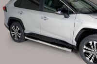 Schwellerrohre mit Tritt für TOYOTA RAV 4 Hybrid Bj....