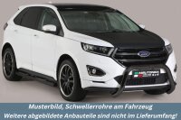 Schwellerrohre mit Tritt SCHWARZ für FORD Edge ab...