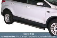 Schwellerrohre mit Tritt SCHWARZ für FORD Kuga Bj....