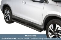 Schwellerrohre mit Tritt SCHWARZ für HONDA CR-V...