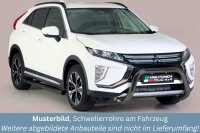 Schwellerrohre mit Tritt SCHWARZ für MITSUBISHI...