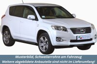 Schwellerrohre mit Tritt SCHWARZ für TOYOTA RAV 4...