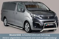 Schwellerrohre mit Tritt für PEUGEOT Expert &...