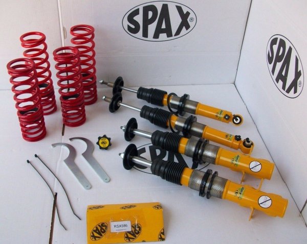 SPAX RSX Gewindefahrwerk Härteverstellbar für VW Golf I 17 & Cabrio 155 Fahrwerk