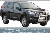 Schwellerrohre oval mit Tritt für TOYOTA Land Cruiser J15 150 5-Türer 2009> V2A mit TÜV