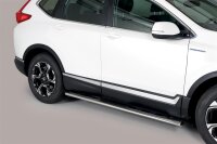 Schwellerrohre oval mit Tritt für HONDA CR-V Hybrid...