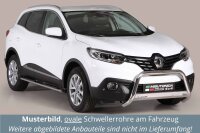 Schwellerrohre oval mit Tritt für RENAULT Kadjar Bj....