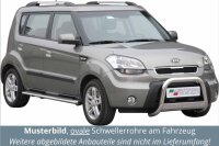 Schwellerrohre oval mit Tritt für Kia Soul (AM) Bj....