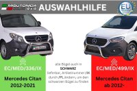 Frontbügel Edelstahl für Mercedes Citan W420 ab 2021- 63mm ABE Frontschutzbügel