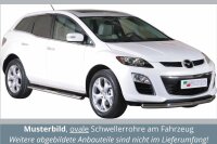 Schwellerrohre oval mit Tritt für MAZDA CX7 Bj....