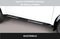 Schwellerrohre Design für FORD Kuga 2008-12 Edelstahl mit TÜV