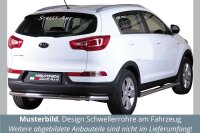 Schwellerrohre Design für KIA Sportage SLS Bj. 2010-15 V2A mit TÜV