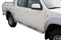 Schwellerrohre Design für MAZDA BT50 Doppelkabine UN 2009-12 V2A m. TÜV