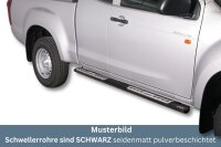 Schwellerrohre Design SCHWARZ für ISUZU D-Max ATFR...