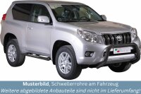 Schwellerrohre Design SCHWARZ für TOYOTA Land...