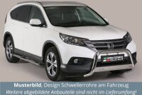 Schwellerrohre Design für HONDA CR-V 2012-15 Edelstahl