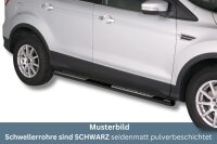 Schwellerrohre Design Schwarz für FORD Kuga Bj....