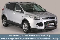 Schwellerrohre Design Schwarz für FORD Kuga Bj....