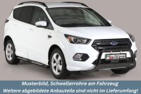 Schwellerrohre Design Schwarz für FORD Kuga Bj....