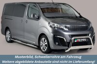 Schwellerrohre Design für TOYOTA Proace & Verso (langer Radstand) Bj.16- mit TÜV