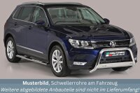 Schwellerrohre Design für VW Tiguan Bj.16- Edelstahl...