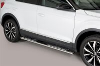 Schwellerrohre Design für VW T-ROC ab Bj.17- Edelstahl mit TÜV