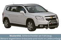 Schwellerrohre ohne Tritt für CHEVROLET Orlando KL1Y...