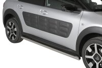 Schwellerrohre ohne Tritt für Citroen C4 Cactus...