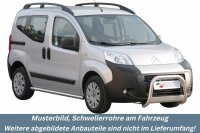 Schwellerrohre ohne Tritt für Citroen Nemo Bj.2007-...