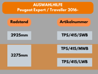 Schwellerrohre ohne Tritt für Citroen Jumpy & Space Tourer mittel Bj.2016- Edelstahl poliert Ø63mm TÜV