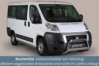 Schwellerrohre ohne Tritt für Fiat Ducato kurz 2006-...