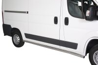 Schwellerrohre ohne Tritt für Fiat Ducato mittel...