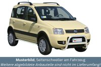 Schwellerrohre ohne Tritt für Fiat Panda 4x4 169 Bj....