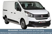 Schwellerrohre ohne Tritt für Fiat Talento kurz 2016- Edelstahl poliert Ø63mm TÜV