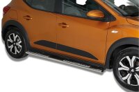 Schwellerrohre Design für Dacia Sandero Stepway...