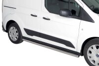 Schwellerrohre ohne Tritt für Ford Transit Connect & Tourneo 2018- Edelstahl poliert Ø63mm TÜV