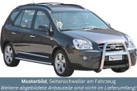 Schwellerrohre ohne Tritt für Kia Carens 2008-...