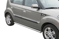 Schwellerrohre ohne Tritt für Kia Soul 2009-13...