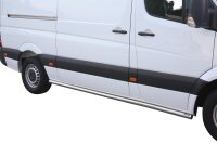 Schwellerrohre ohne Tritt für Mercedes Sprinter W906...