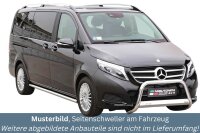 Schwellerrohre ohne Tritt für Mercedes V-Klasse W447...